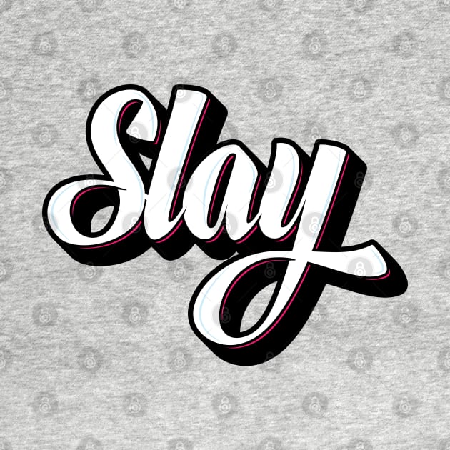 Slay Graffiti Small Logo by BeyondTheDeck